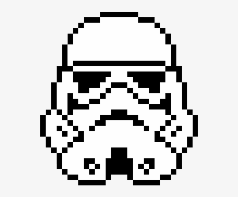 Dead Pixel Society On Twitter - 8 Bit Transparent Stormtrooper, transparent png download