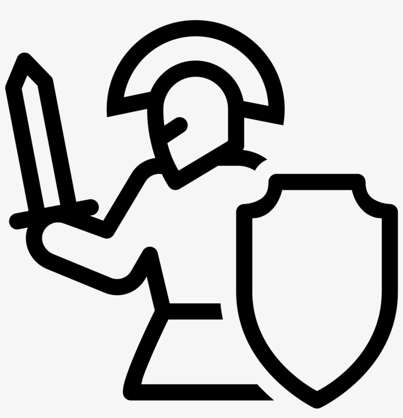 Roman Soldier Filled Icon In Iphone Style - Romano Png, transparent png download