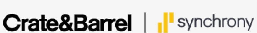 Crate And Barrel Partners With Synchrony To - Graphics, transparent png download