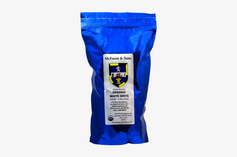 Mcewen & Sons Stone Ground Organic White Grits Click - Mcewen And Sons Grits, transparent png download
