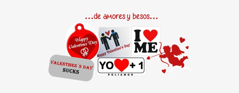 De Amores Y Besos - Dog Tag Art Happy Valentines Lesbian Pet Id Tag, transparent png download
