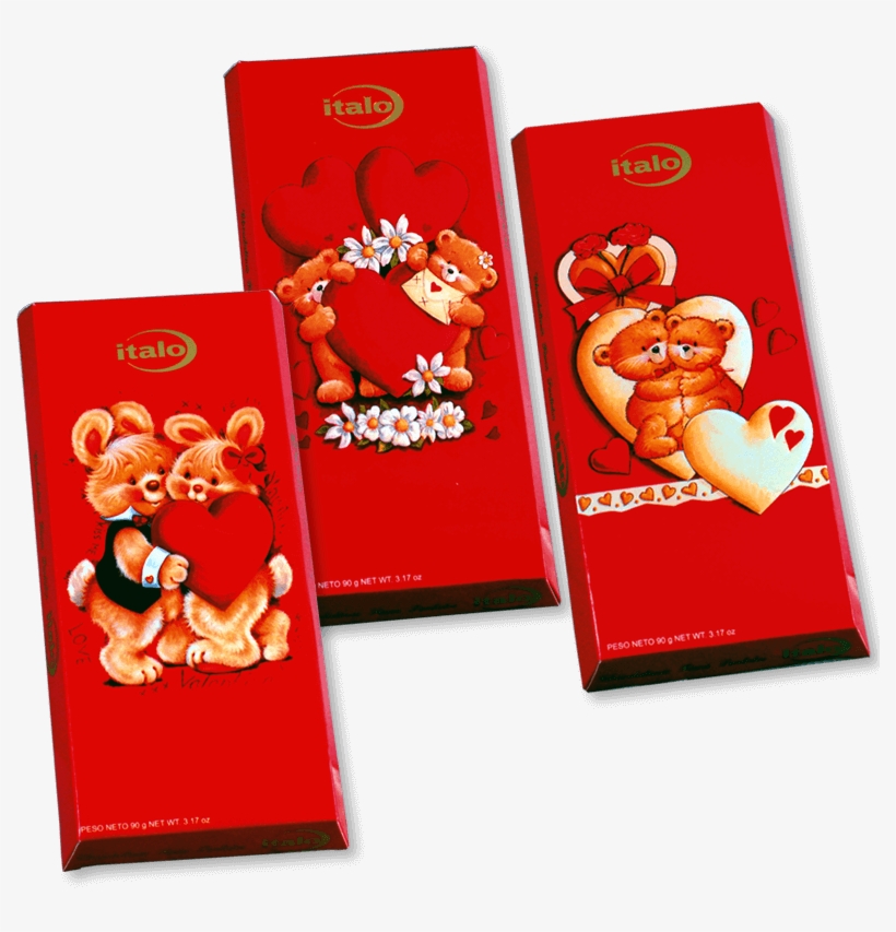 Chocolatina Enamorados 1, 2, - Cartoon, transparent png download