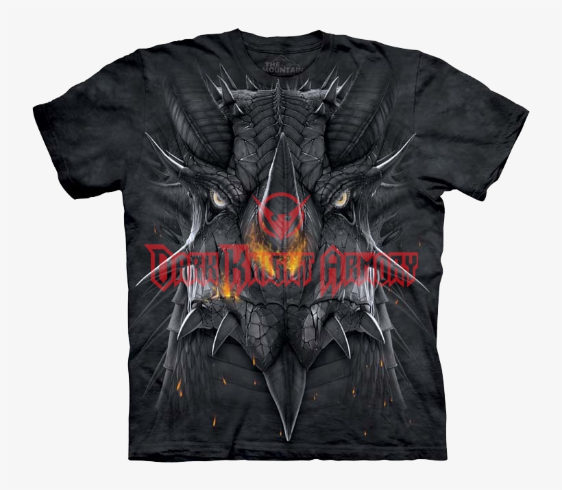 Dragon Face T-shirt - T-shirt: Big Face Dragon, 3x3in., transparent png download