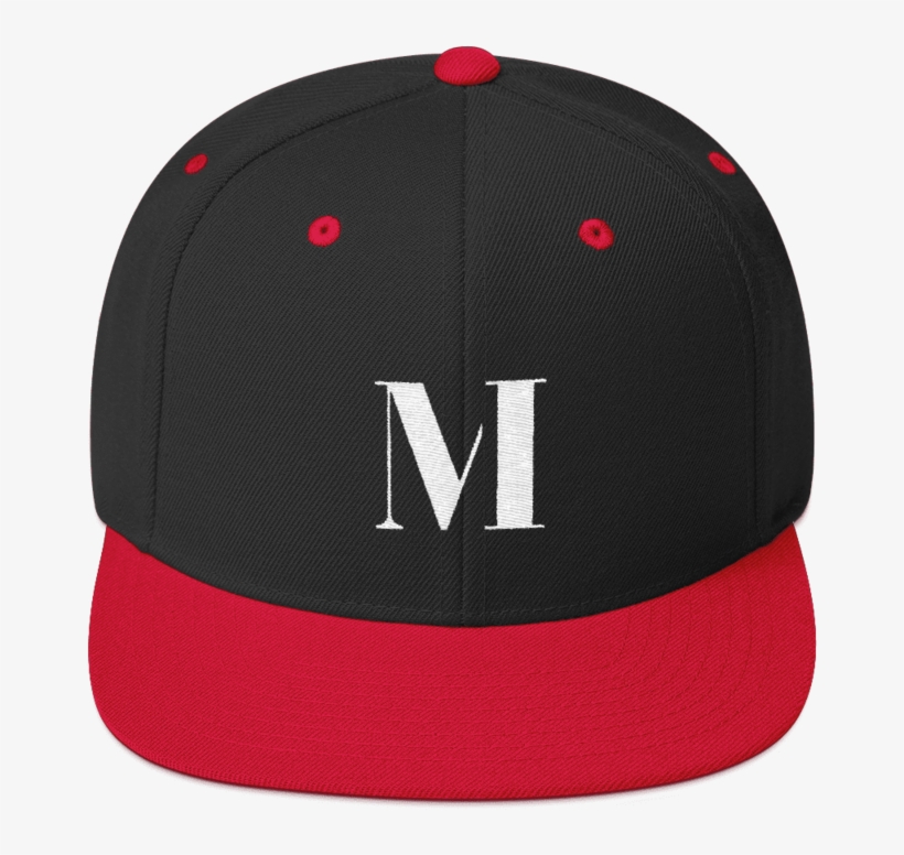 Shopping Meme Insider Snapback Hat Black/ Red - Baseball Cap, transparent png download