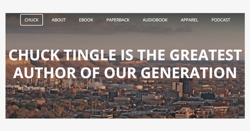 Chuck Tingle, transparent png download