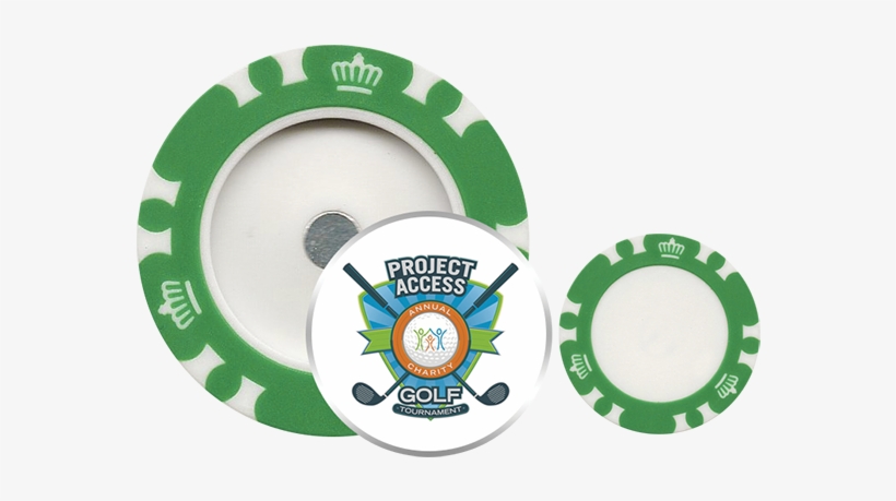 #421-bm Custom Removable Golf Ball Marker W/magnetic - Golf Ball Marker Chips, transparent png download
