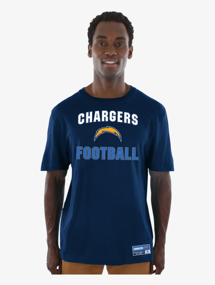 Men's Los Angeles Chargers Majestic Navy Blue Line - Men's Majestic Heathered Burgundy Washington Redskins, transparent png download