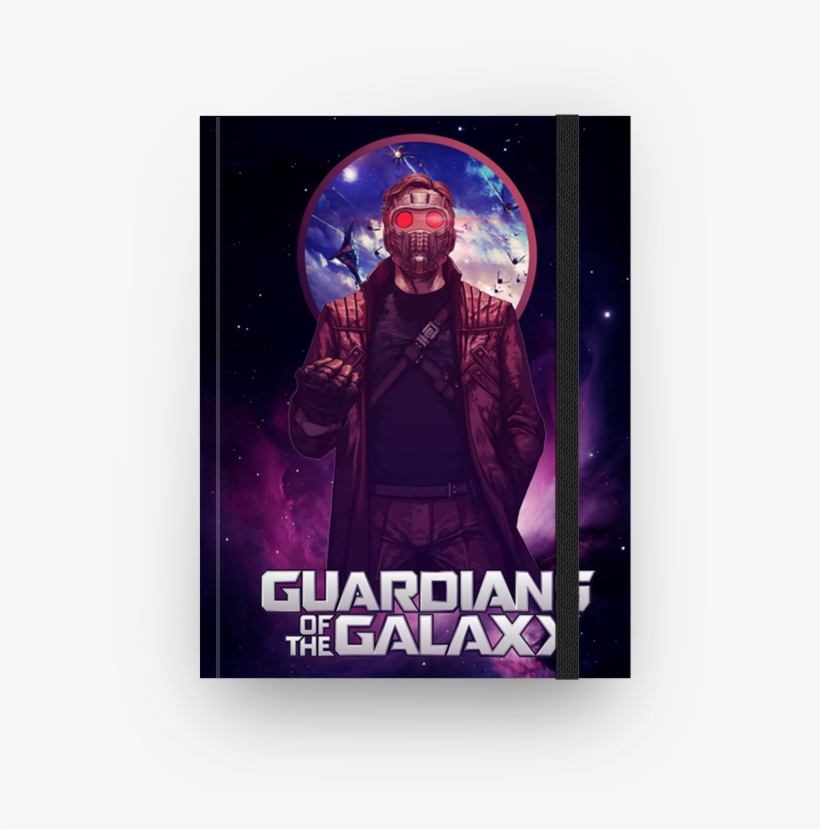 Caderno Peter Quill Guardians Of The Galaxy De Felipe - Marvel's Guardians Of The Galaxy Vol. 2: The Best Sticker, transparent png download