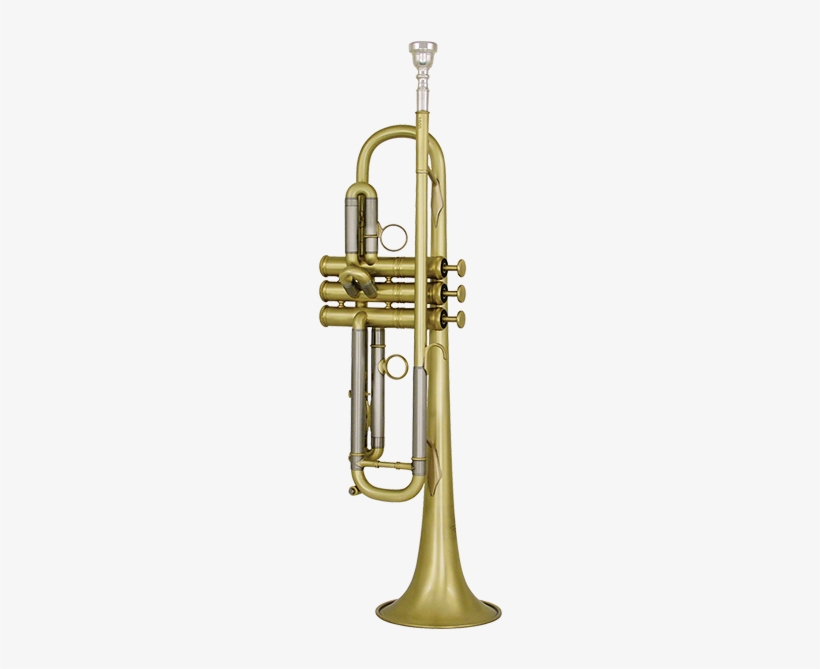 Model 1600 Bb Trumpet - Kanstul 1600 Series Bb Trumpet 1600-5 Brushed Lacquer, transparent png download