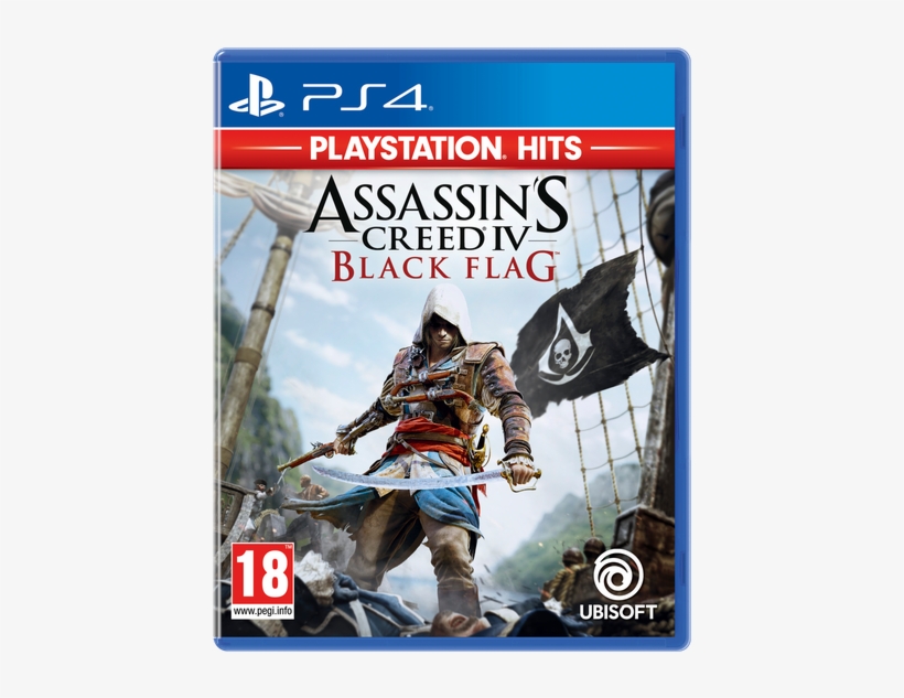 Assassin's Creed Iv 4 Black Flag Ps4 Game - Jogo Assassins Creed Black Flag Ps4, transparent png download