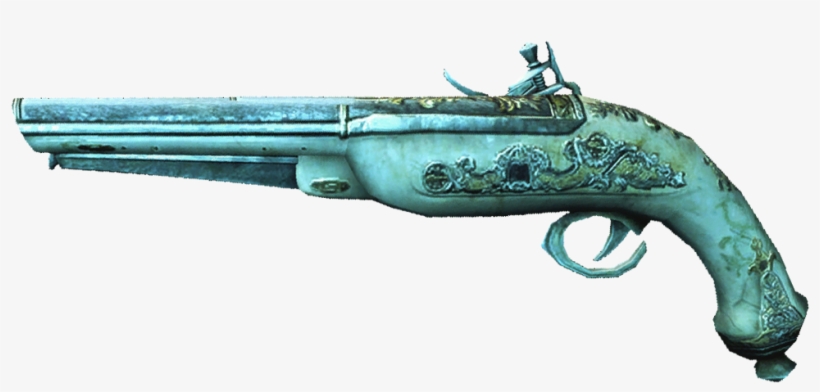 Golden Flintlock Pistols, transparent png download