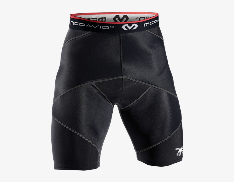 Mcdavid 8200 Cross Compression Short With Hip Spica,, transparent png download