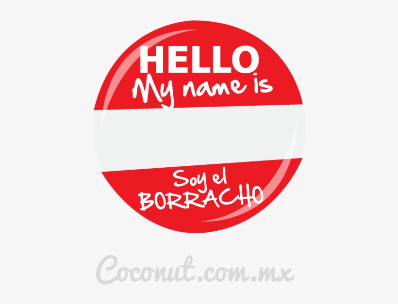 Pin "soy El Borracho" - Circle, transparent png download