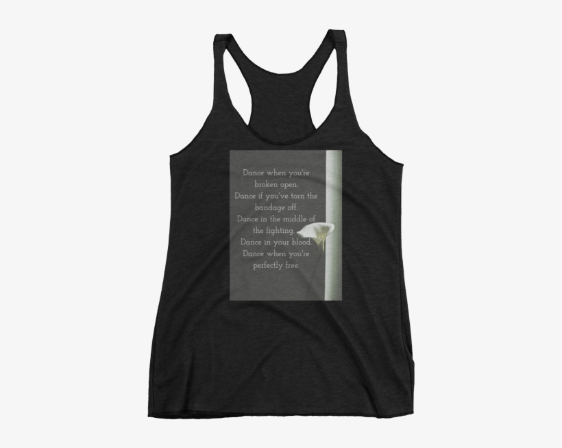 Menu - Cat Even Right Meow - Tri-blend Racerback Tank, transparent png download