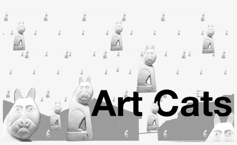 Art Cat Background Title - Number, transparent png download