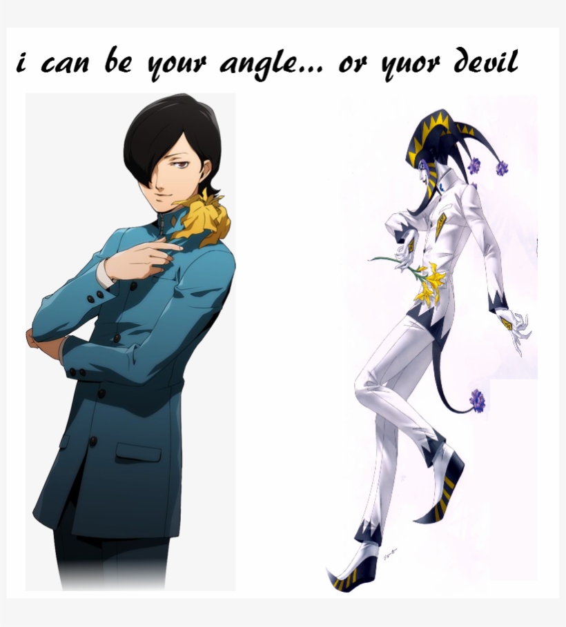I Can Be Your Angle Or Wor Evil - Persona 2 Jun Memes, transparent png download