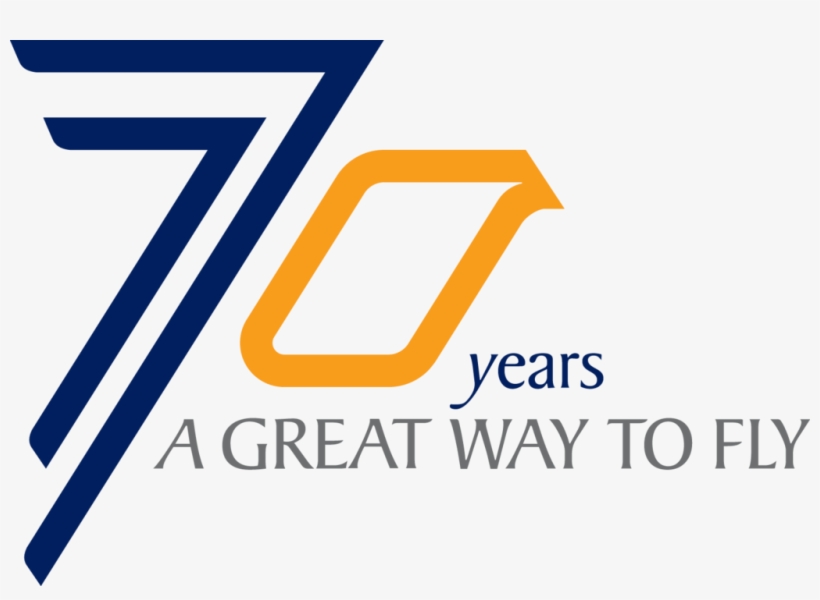 If Only The Design Will Be Painted On A - Singapore Airlines 70 Years, transparent png download