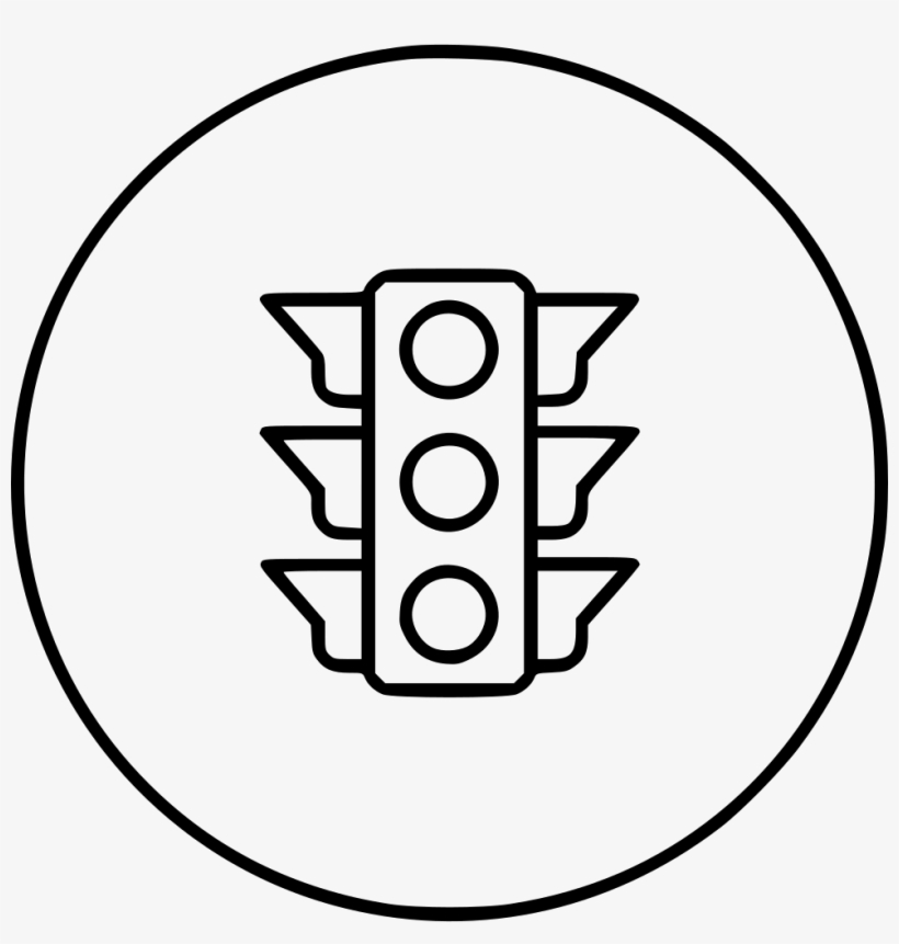 Traffic Lights Light Signal Road Alarm Comments - Circle, transparent png download