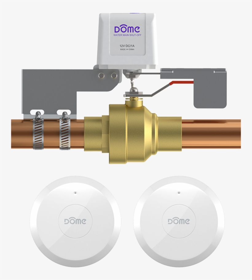 Leak Protection Kit - Dome Water Shut Off Valve, transparent png download