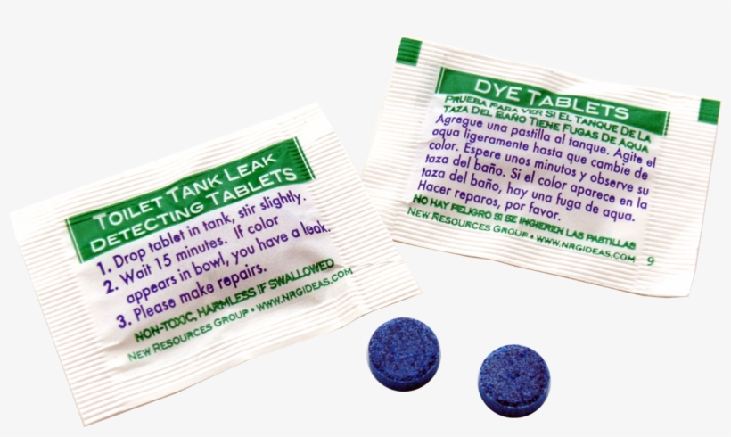 Image - New Resources Group Toilet Leak Detecting Tablets, transparent png download