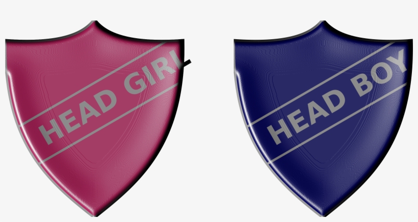 Big Image - Head Boy And Girl Badges, transparent png download