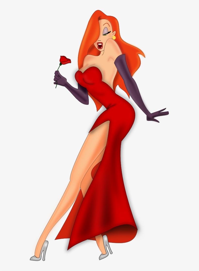 Why Don't You Do Right - Framed Roger Rabbit Characters, transparent png download