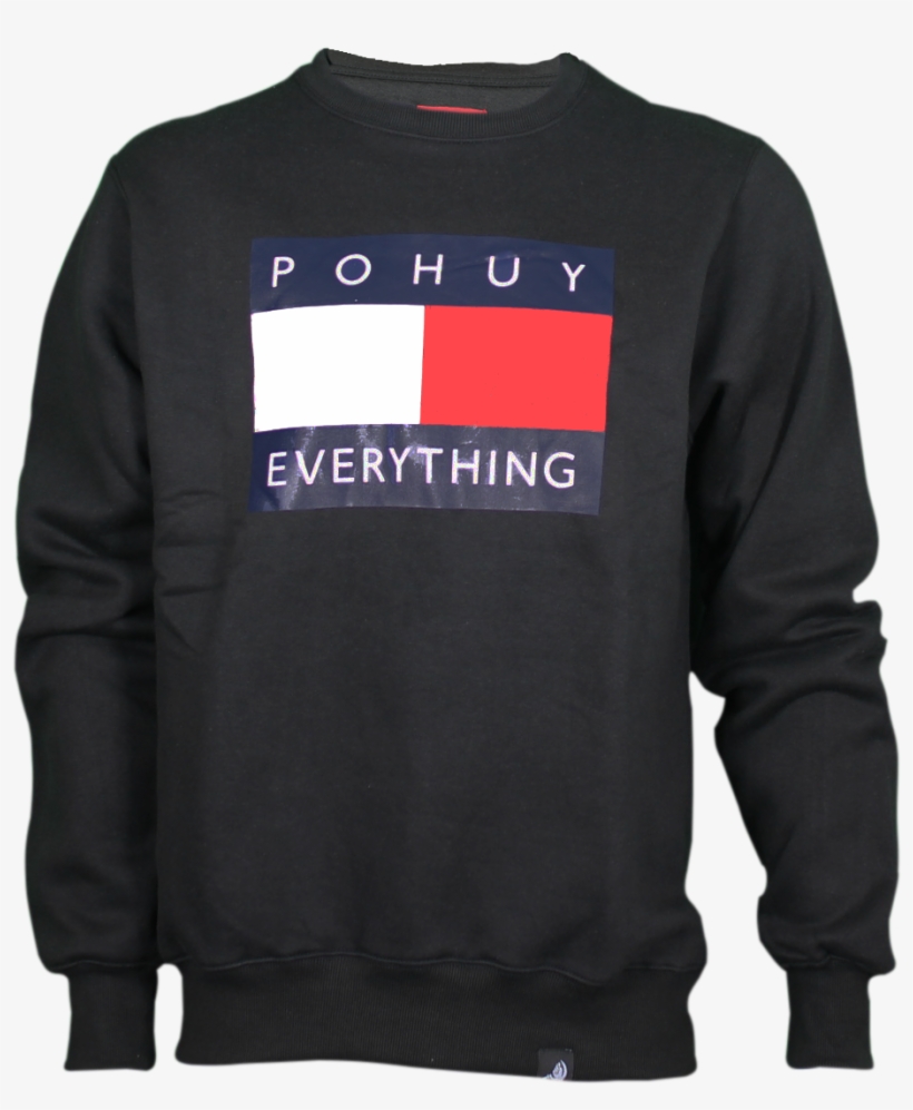 Pohuy Everything Black Sweater - Pohuy Everything, transparent png download