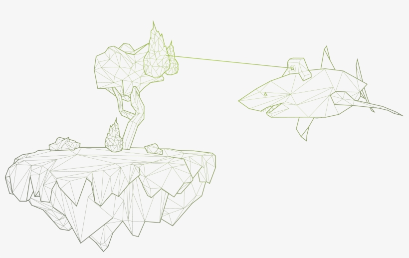 Retro Rabbit - Sketch, transparent png download