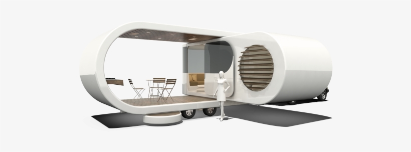 New Zealand's W2 Presents Romotow The Fold-out Swiss - Caravan Design, transparent png download