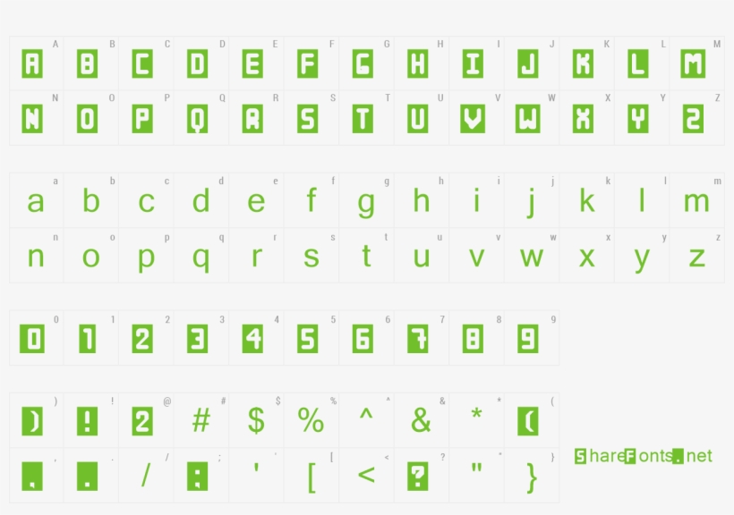 Font Rabit Preview - Free Download Old School Font, transparent png download