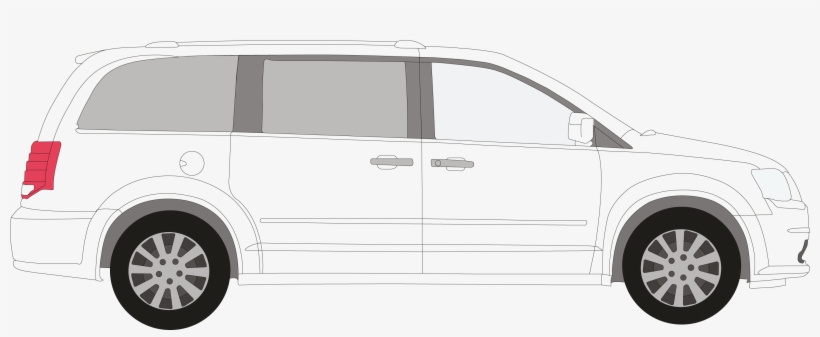 Buy Dodge Grand Caravan Bike Carriers - Subaru Legacy 2011 Side, transparent png download