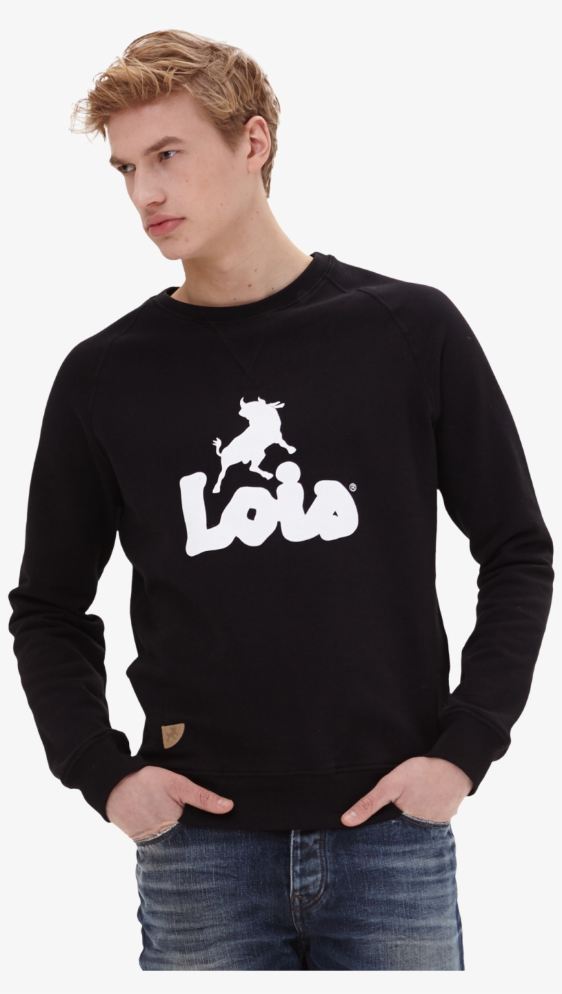 Lois Jeans Bluza Navy/, Ciemnoniebieski, transparent png download