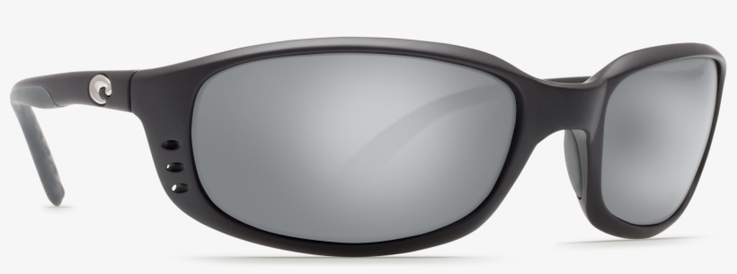 Brine Matte Black Sunglasses With Copper Silver Mirror, transparent png download