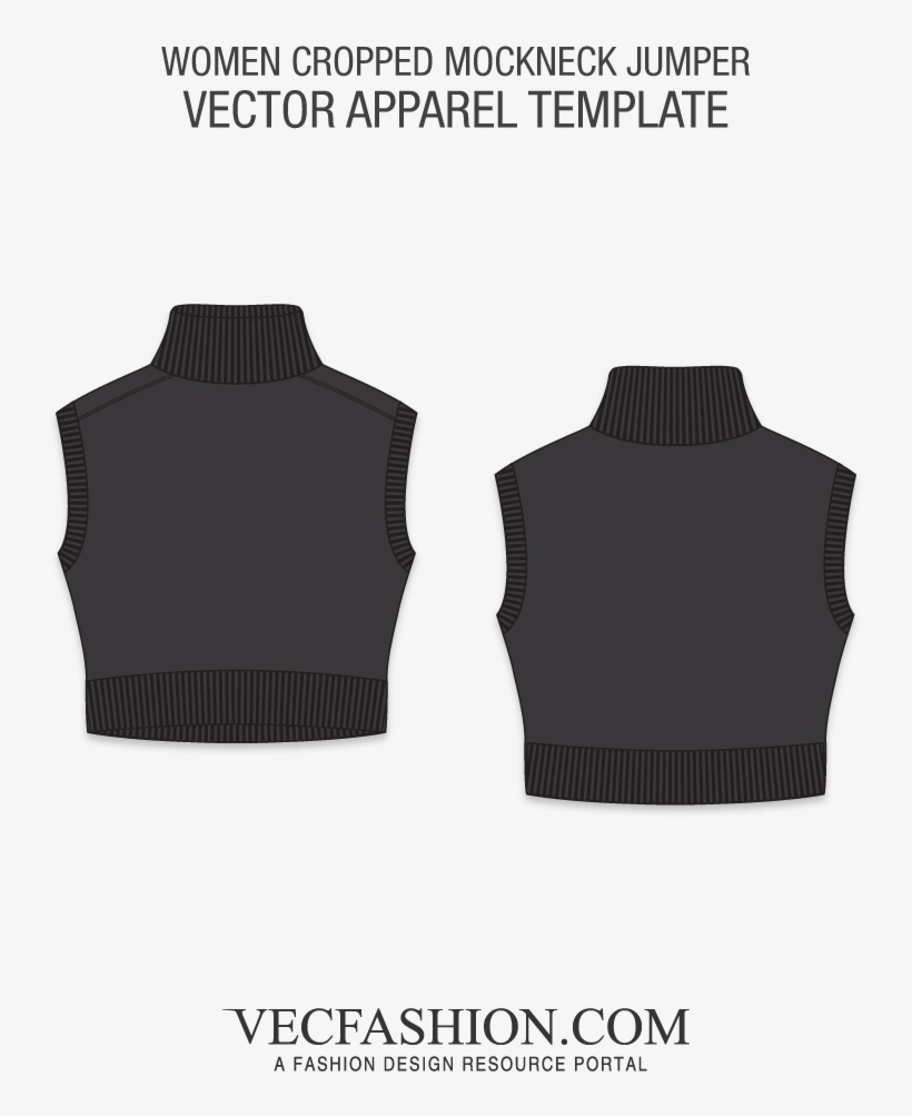 Wsp003 Cropped Mock Neck Sweater V=1507284213 - Sports T Shirt Men Template, transparent png download