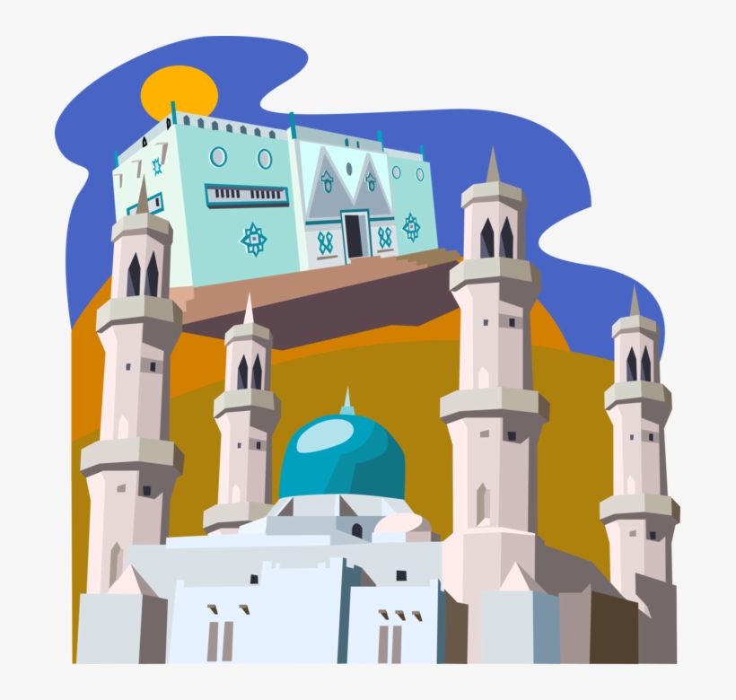 Vector Illustration Of Niger National Museum At Niamey, - Niamey, transparent png download