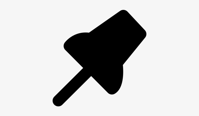 Tiny Push Pin Vector - Nailed Png, transparent png download