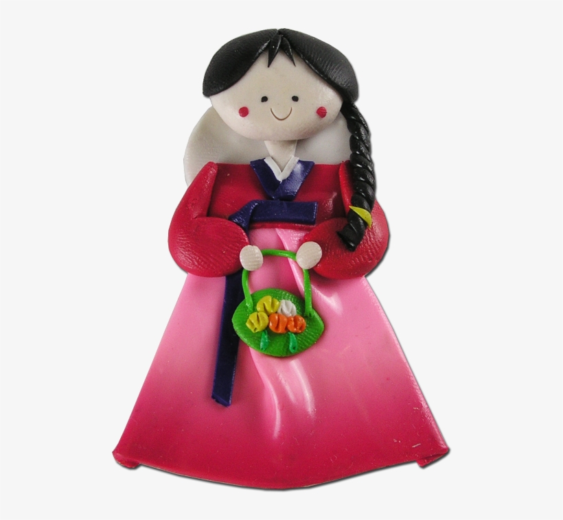 Memo Holder Of 10 Pcs 04 - Korean Doll, transparent png download