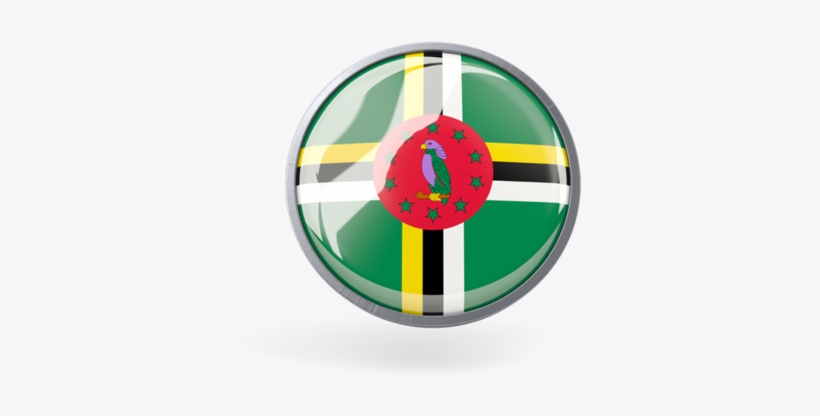 Illustration Of Flag Of Dominica - Ronda, transparent png download