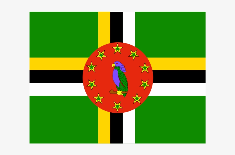 Flag Of Dominica Logo Png Transparent - Dominica Flag, transparent png download