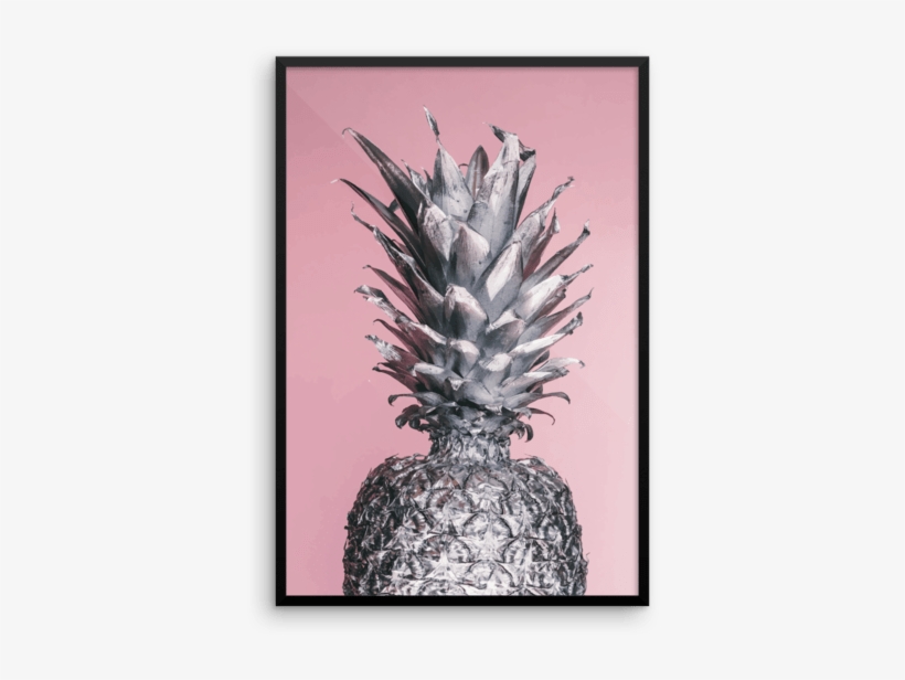 Pineapple Art Print - Abstract Art Canvas Print, transparent png download