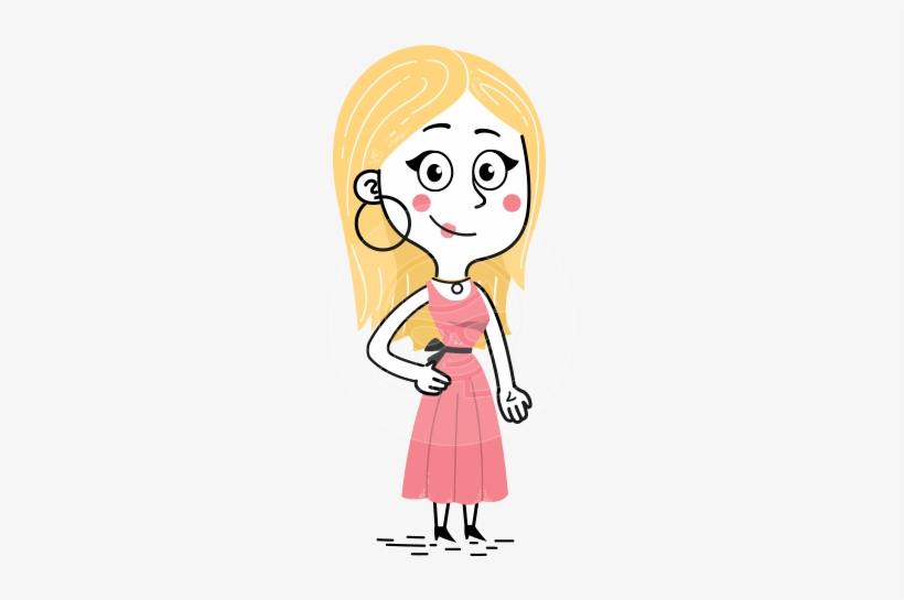 Maura As Miss Boho - Cartoon, transparent png download