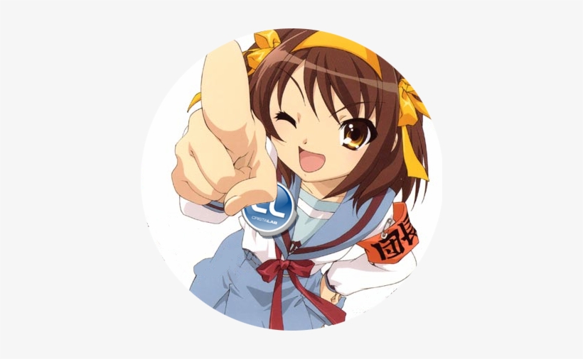 Haruhi Suzumiya, transparent png download