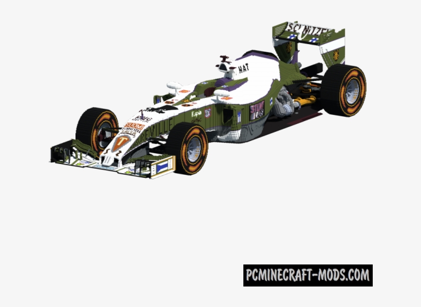 Team Kaapo F1 Car Map For Minecraft - Minecraft, transparent png download