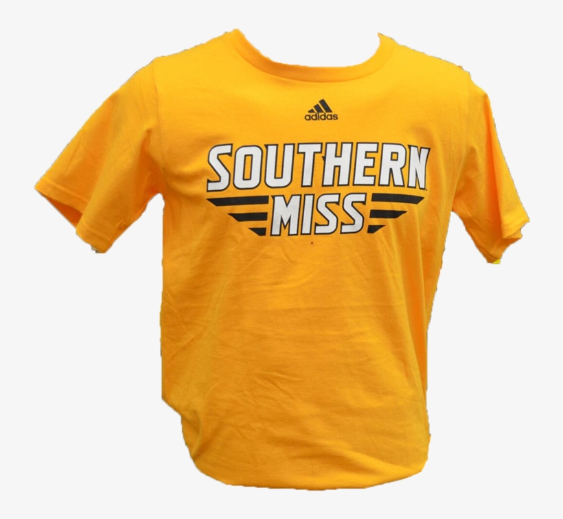 Adidas Southern Miss Helmet Logo Short Sleeve Tee - Southern Miss Adidas, transparent png download