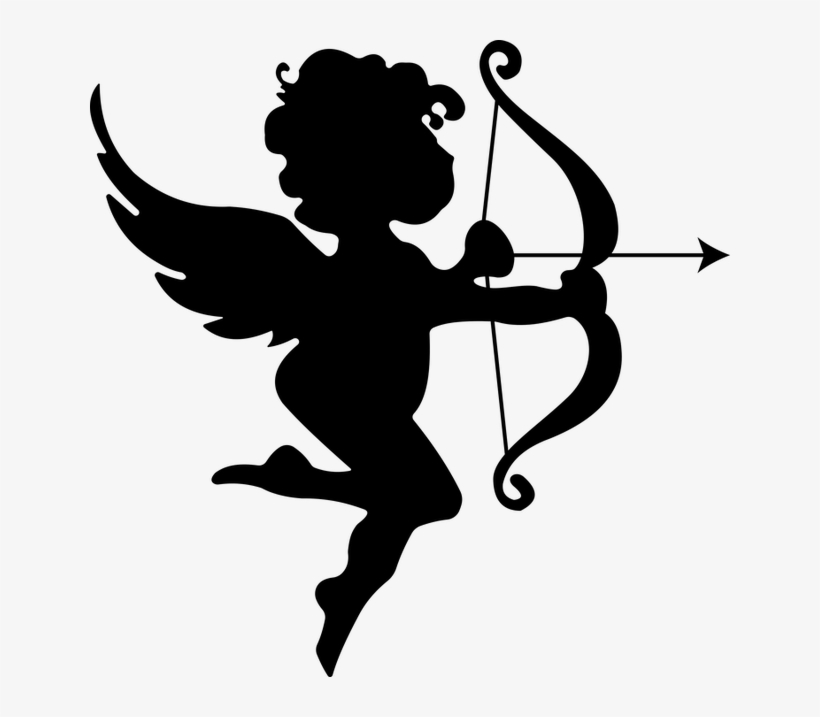 Cupid Silhouette, transparent png download