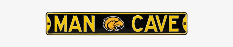 Southern Miss Eagles “man Cave” Authentic Street Sign - Man Cave Seattle Seahawks Street Sign, transparent png download