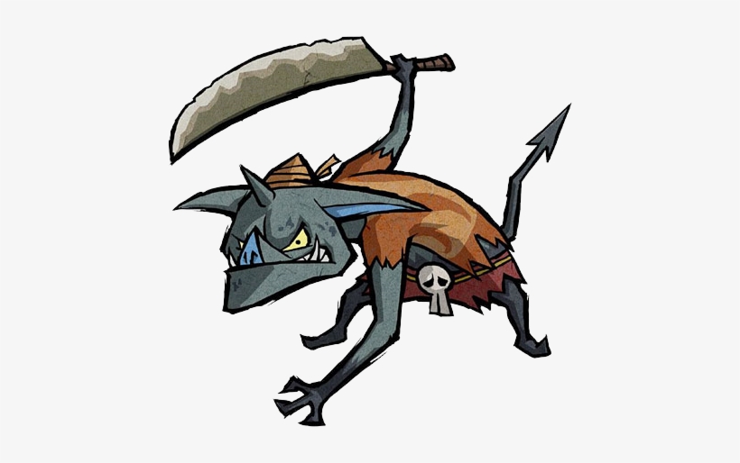 Water Town Of Saria - Zelda Wind Waker Bokoblin, transparent png download