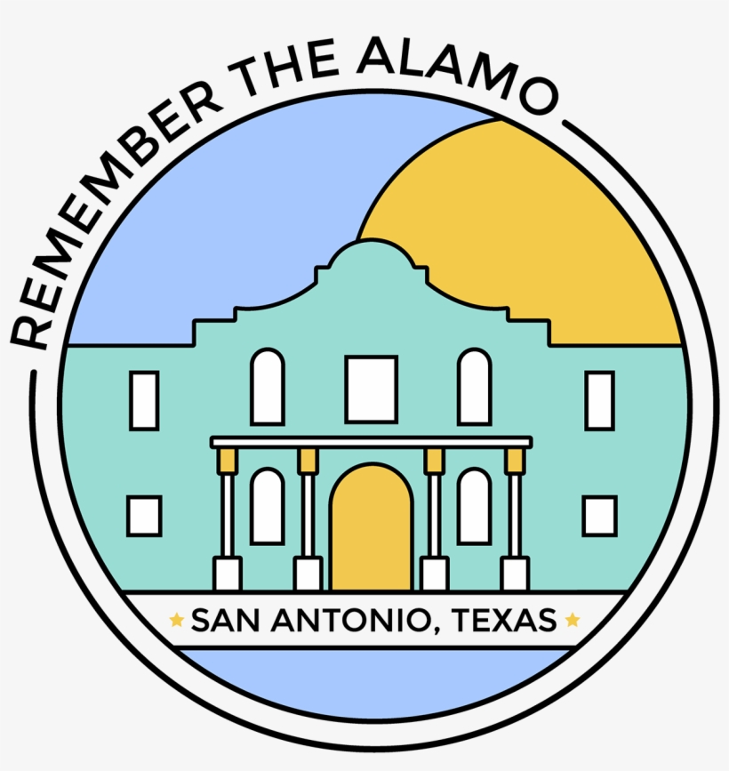 The Alamo Snapchat Filter - Remember The Alamo. By, transparent png download