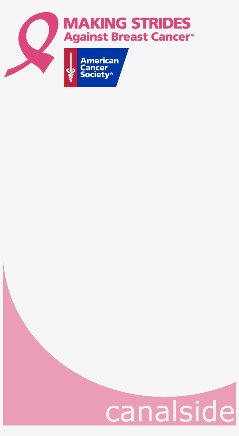 Snapchat-geofilters 51366 - American Cancer Society Making Strides Against Breast, transparent png download