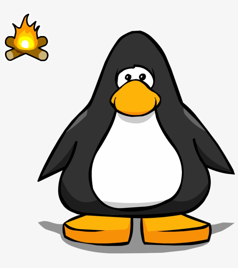 Bonfire Pin Pc - Club Penguin, transparent png download